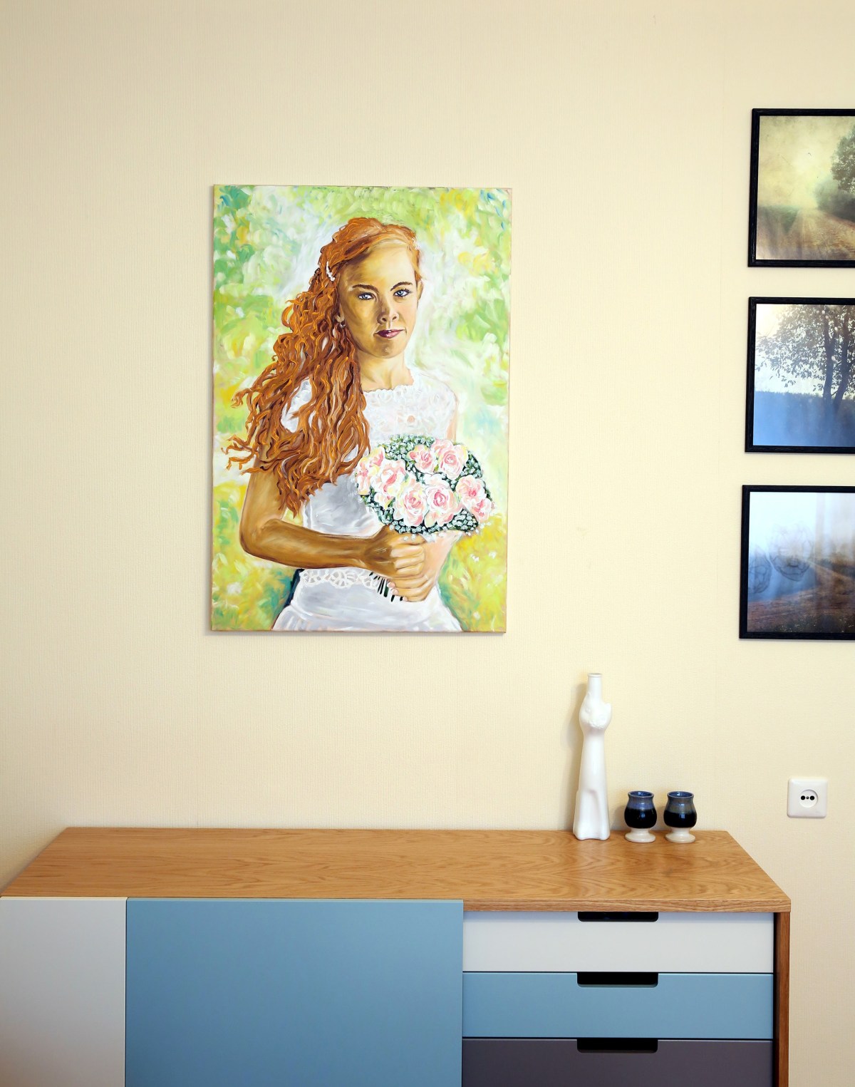 On the wall. Tauno Erik