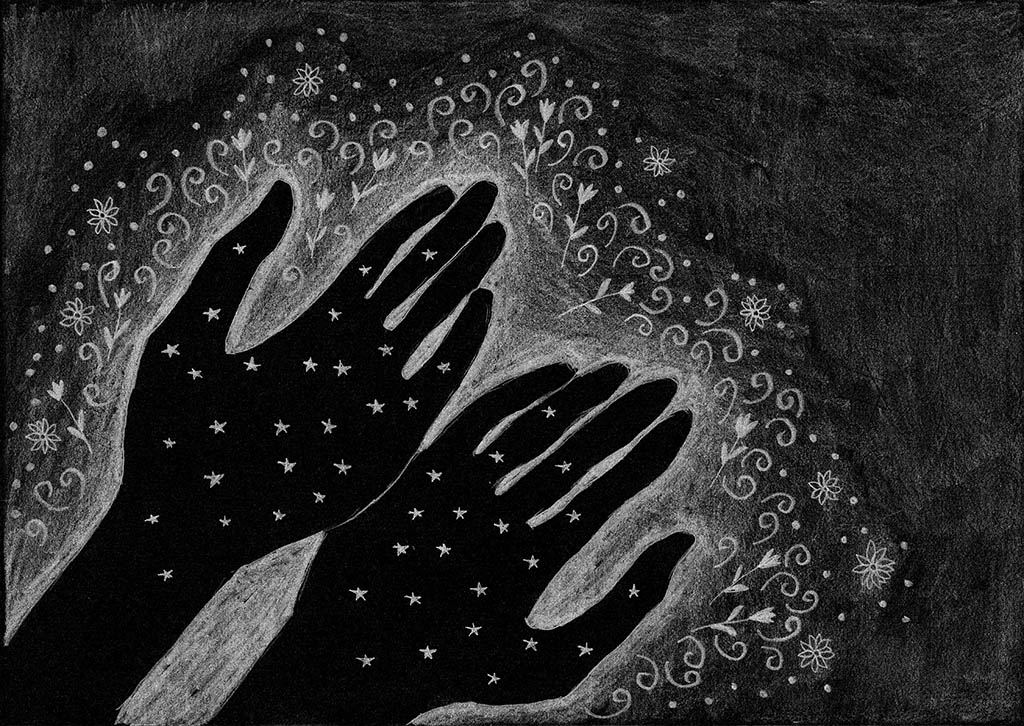 Hands who ask, gives more back