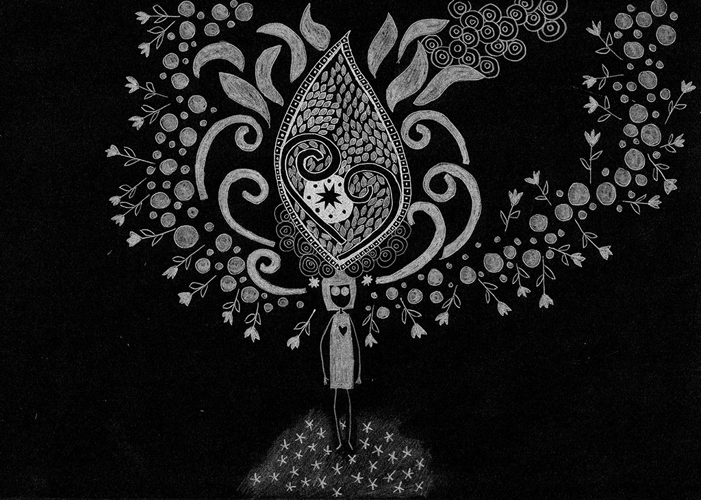 The flame will not end. Even if you do not see it