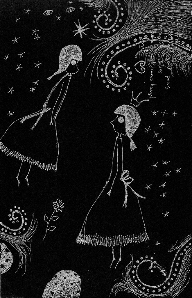 Small night butterfly little dream