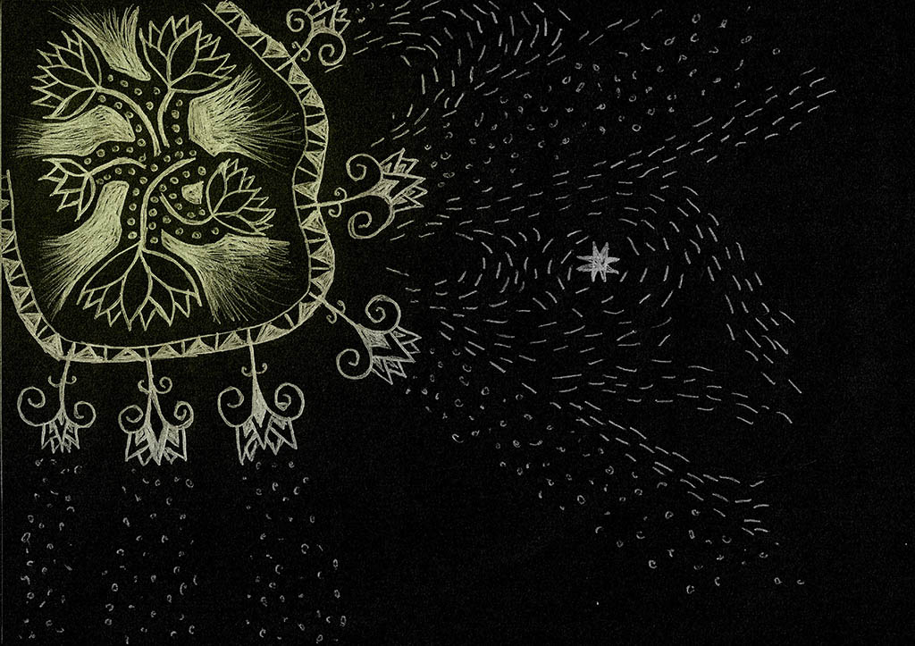 a flower to the Angel