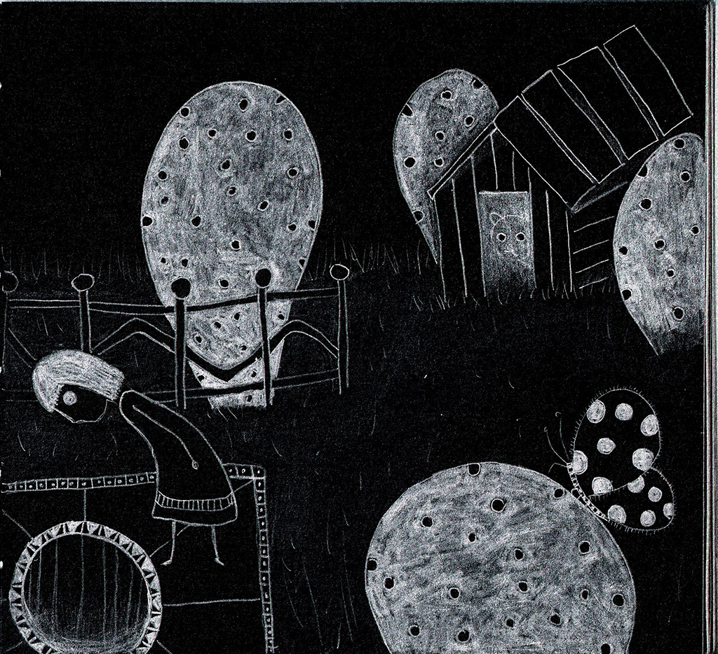 Look at the bottom of the well