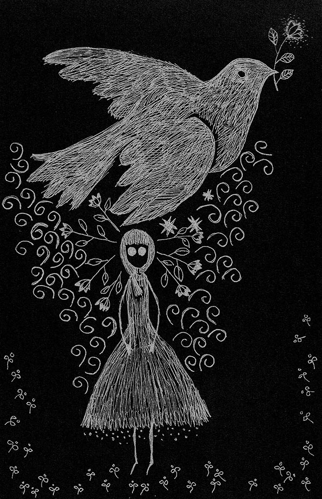 Today I think of about peace