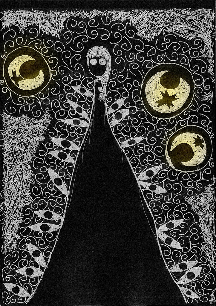 Three moons ... and all my eyes are on You