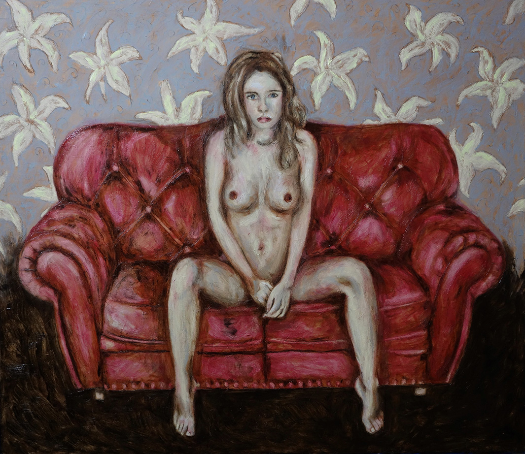 The fourth or fifth layer of paint, .. I think