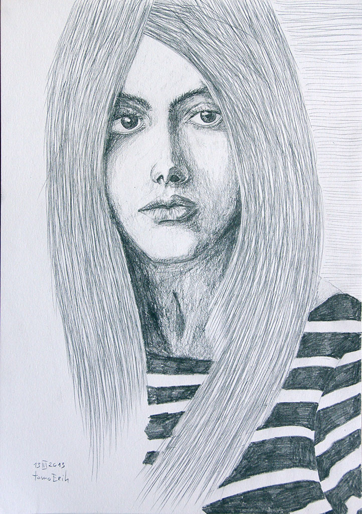 Striped shirt. Tauno Erik