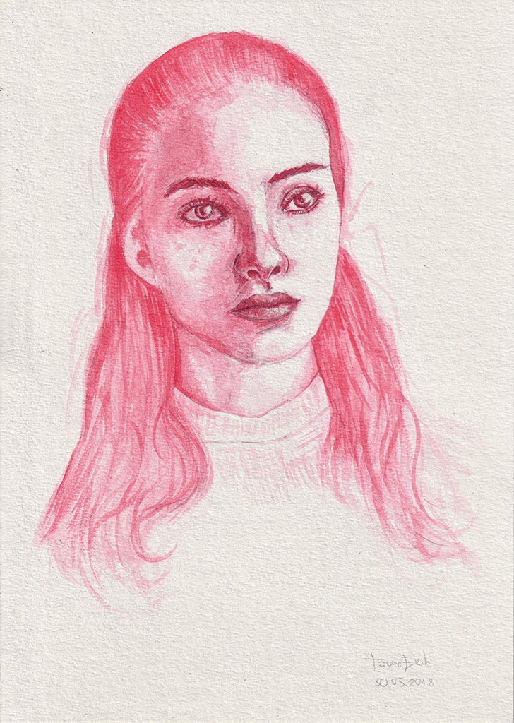 Punane tüdruk. Tauno Erik