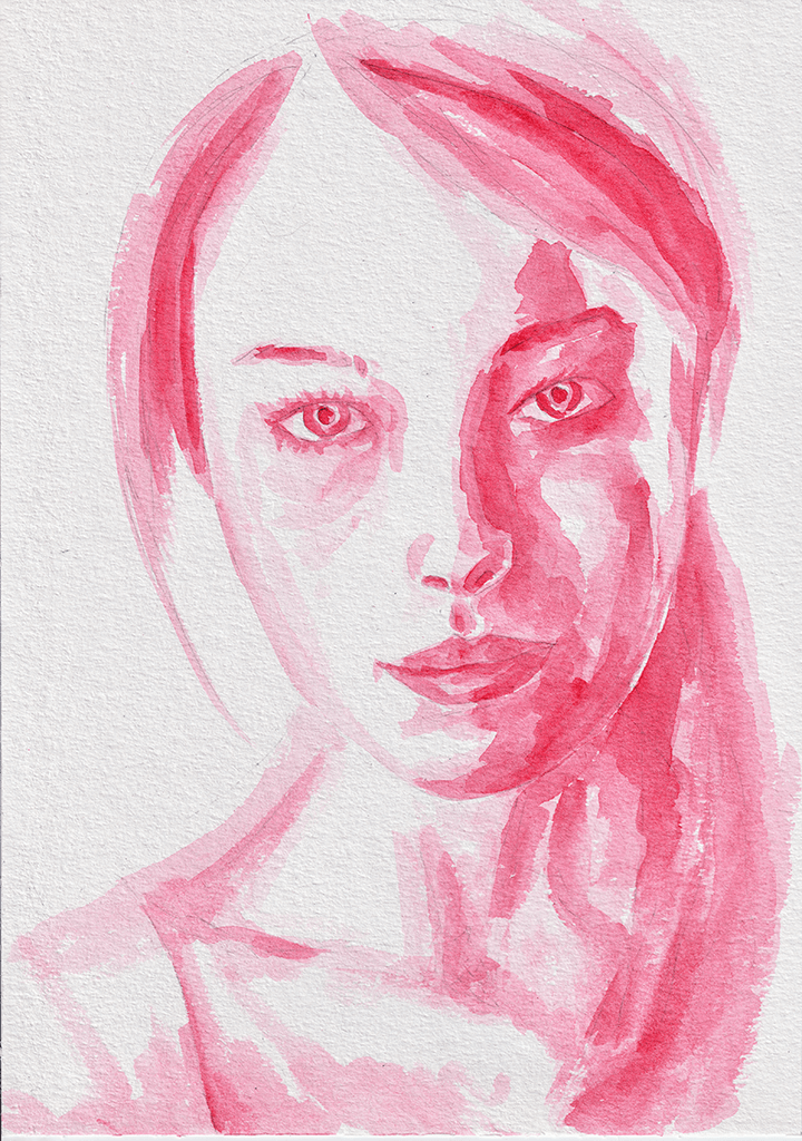 Verev. Watercolor on paper. Tauno Erik