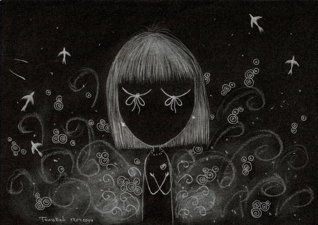 My eyes are tied to you