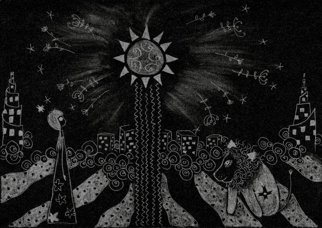 Sky over free Hong Kong