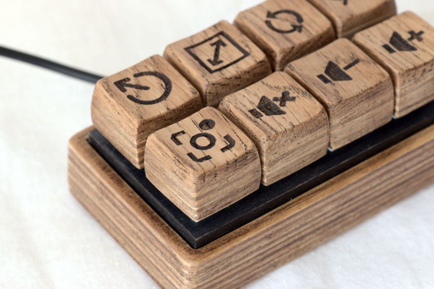 Custom Wooden Mechanical Keyboard - Tauno Erik