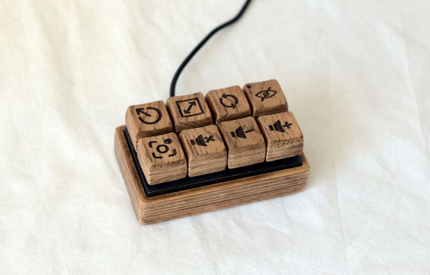Custom Wooden Mechanical Keyboard - Tauno Erik