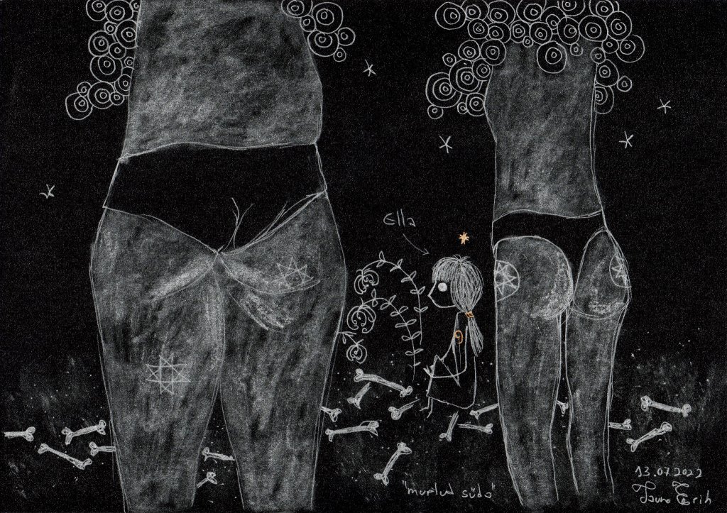 Butts on the beach, 2022, Tauno Erik