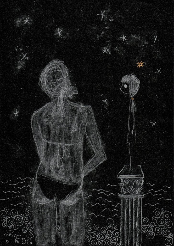 Turned his back, 2022, Tauno Erik