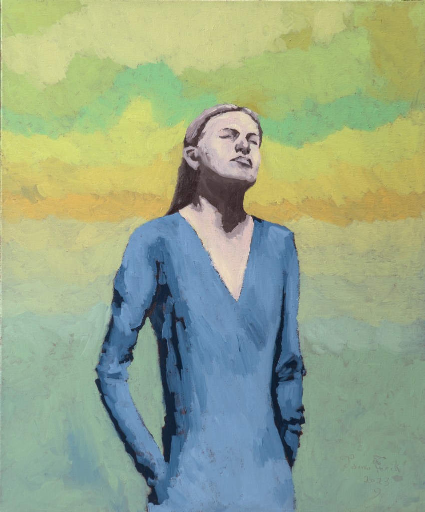 Rahu, Oilpainting, Tauno Erik, 2023