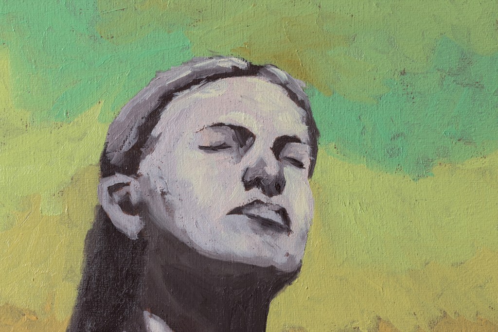 Rahu, Oilpainting, Tauno Erik, 2023