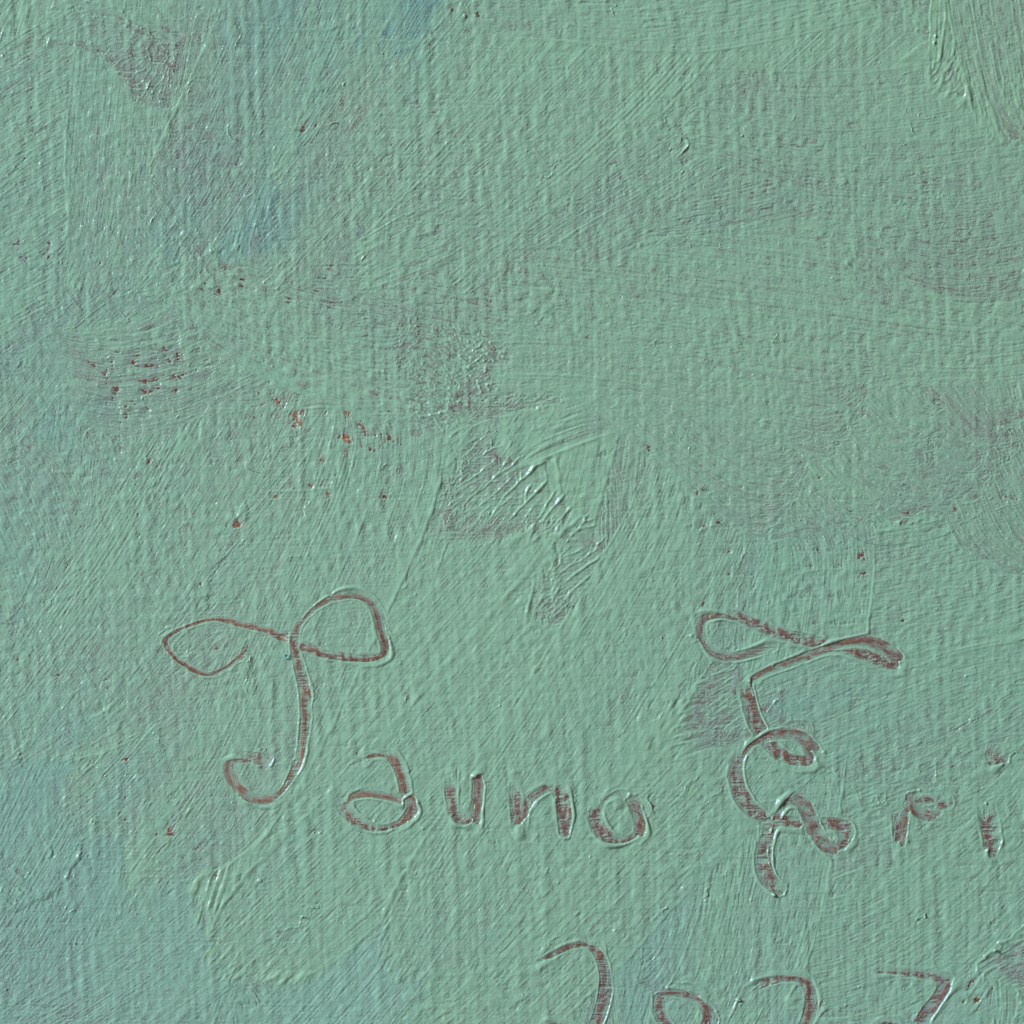 Rahu, Oilpainting, Tauno Erik, 2023