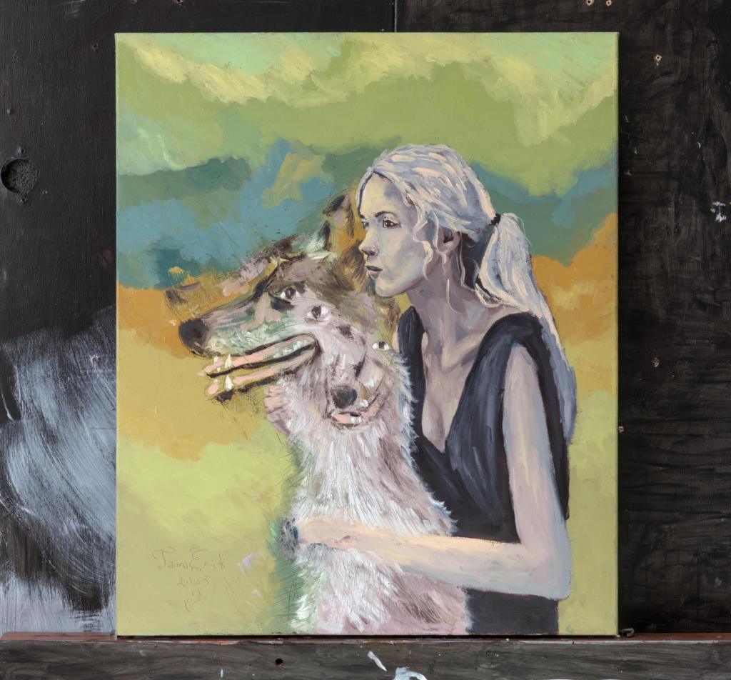 The woman and the beast, Tauno Erik, 2023