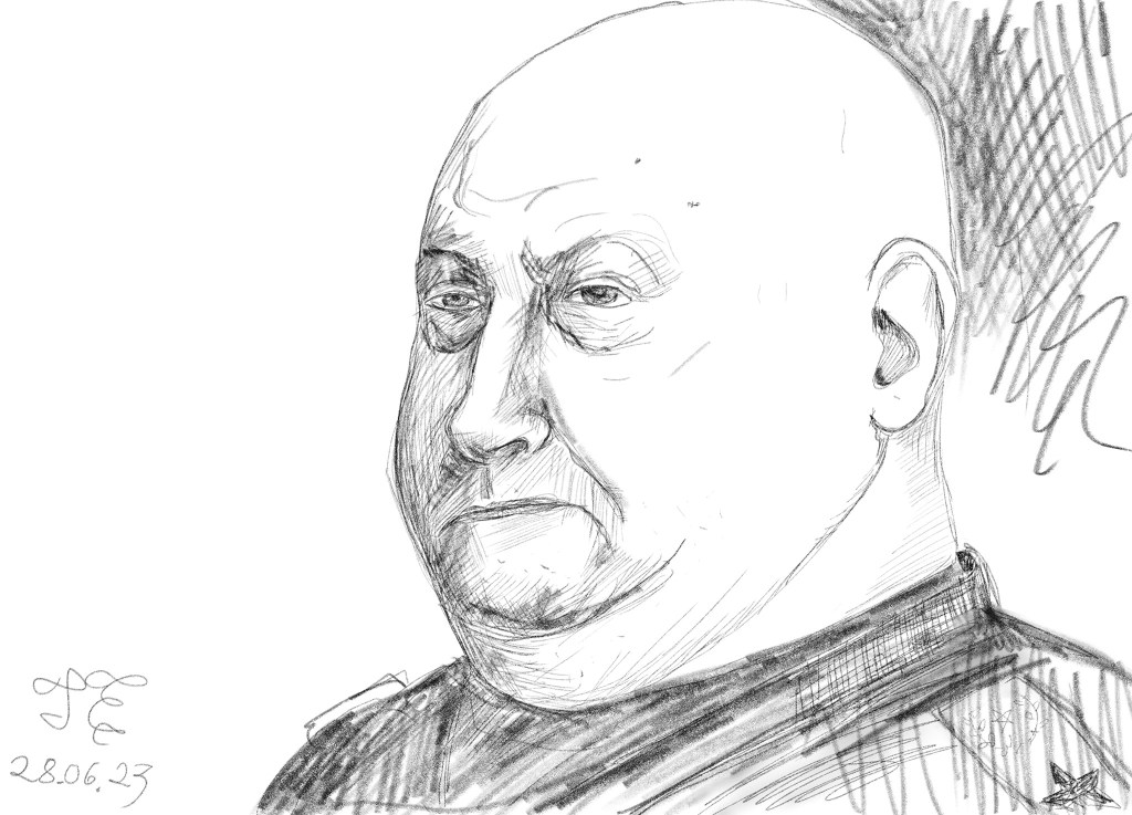 Sergei Surovikin Sketch, Tauno Erik, 2023