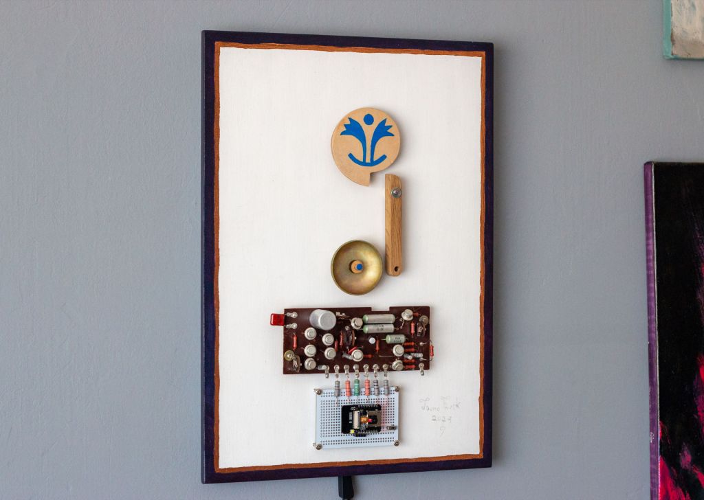 Tauno Erik Person detector electronic sculpture