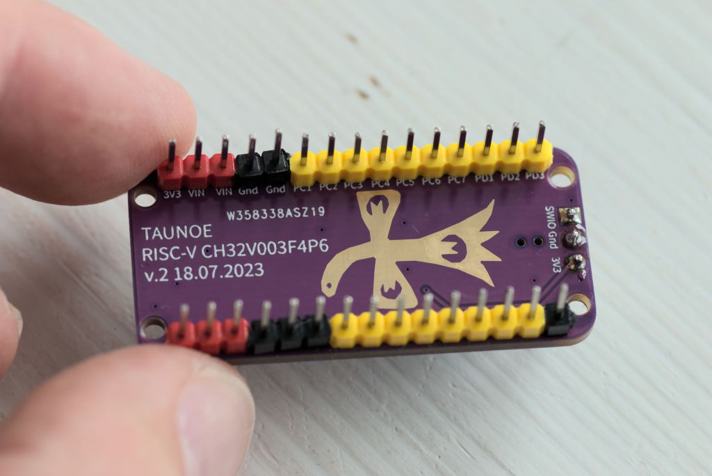 Tauno Erik RISC-V CH32V003F4P6