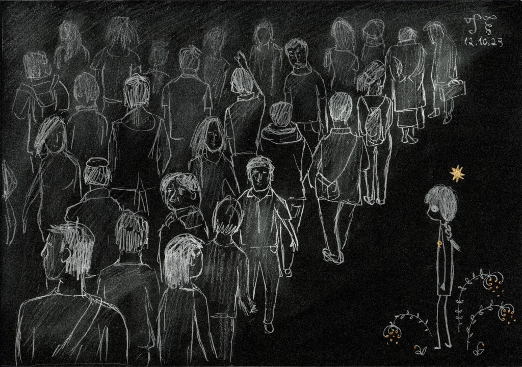 Outsider 1, art by Tauno Erik,