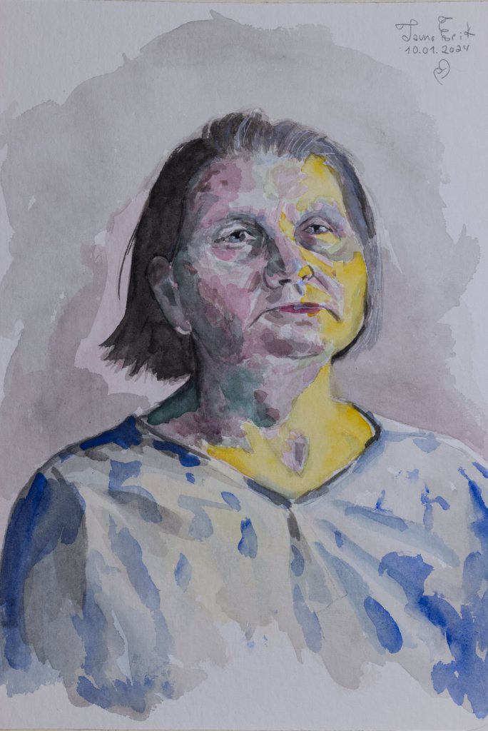 My mother, Tauno Erik