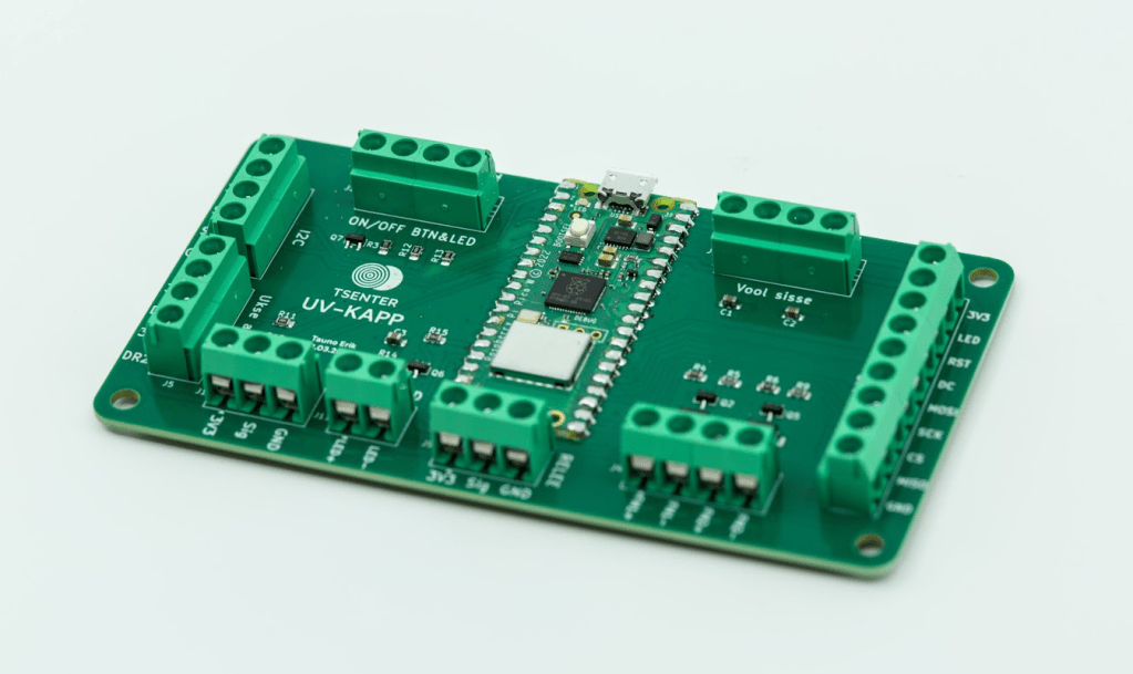 New PCB for the next prototype.